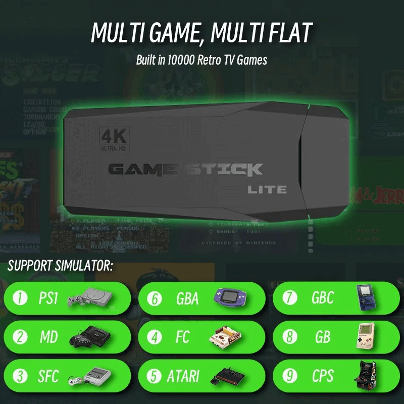 Trådløs Game Console Stick