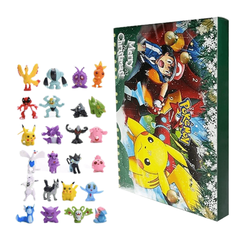 Poke Christmas Advent Calendar Mystery Box