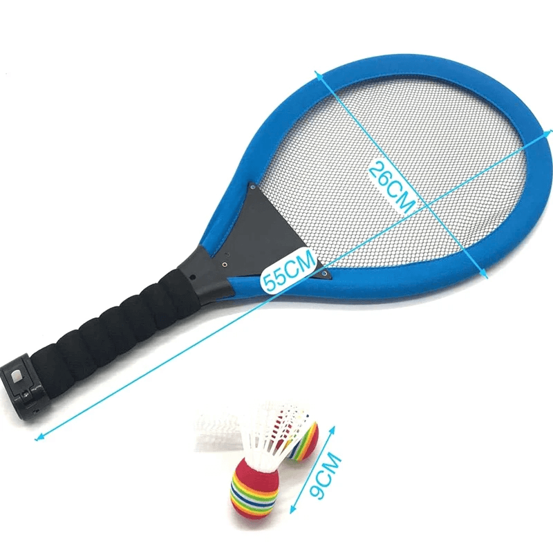 LED Badmintonracket Set - Ljusupplyst Badmintonspel