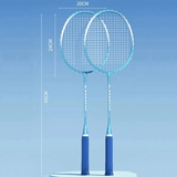 Badmintonracket Set - Komplett Paket för Badmintonspel